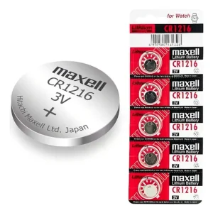 Pila Boton Maxell CR1216 por Unidad