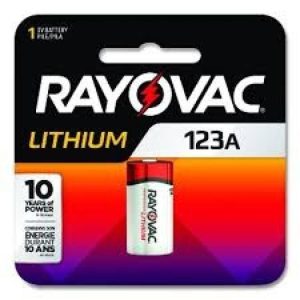 Pila  CR123A Rayovac Lithium