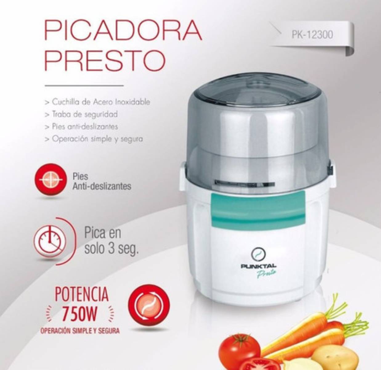 Picadora Punktal Pk12300 - Imagen 3