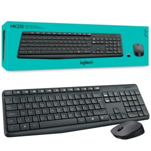 Kit Teclado y Mouse Inalambrico Logitech MK235