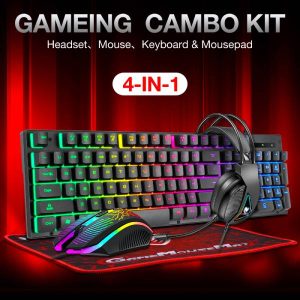 Kit 4en1 Gaming Lizzard