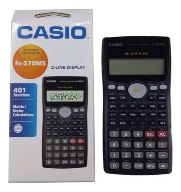 Calculadora Casio Fx-570ms 2-line Display