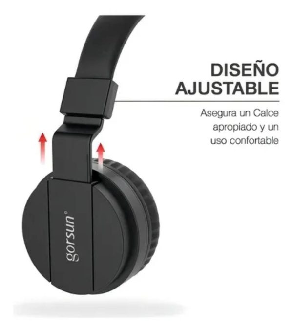 Auriculares con Cble Gorsun  GS-778 - Imagen 4