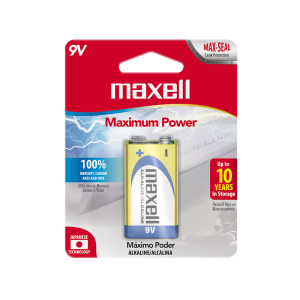 Pila Alcalina Maxell Bateria 9V