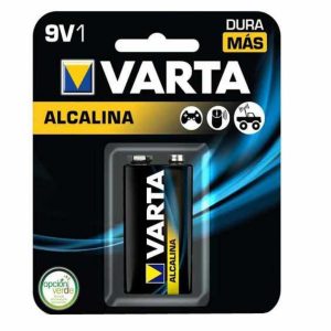 Pila Alcalina Varta Bateria 9V