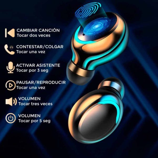 Auriculares Inalambricos Tws F9-5 - Imagen 2