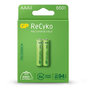 Pilas Recargables AAA GP ReCyko por 2