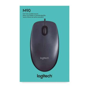 Mouse Optico con Cable Logitech  M90