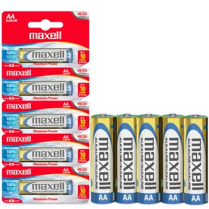 Pila Alcalina Maxell AA y AAA por Unidad