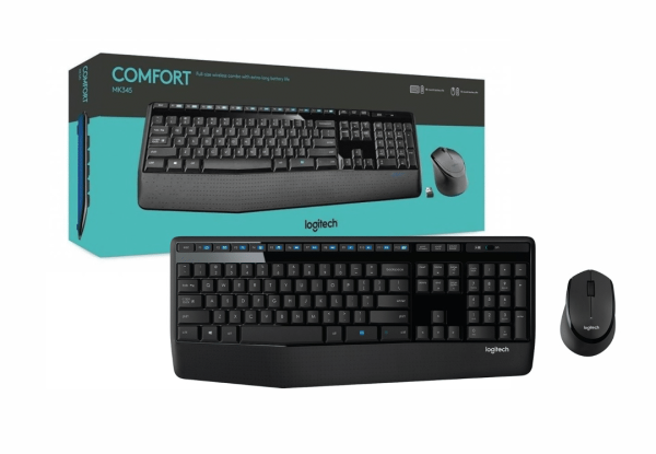 Kit Teclado y Mouse Logitech MK345