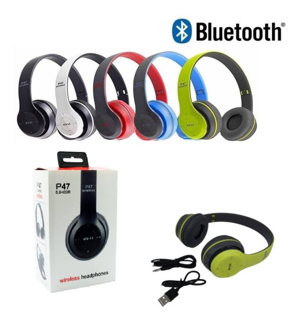 Auriculares Inlambricos Bluetooth P47 - Imagen 3