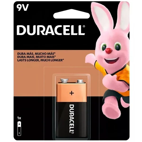 Pila Alcalina DURACELL Bateria 9v