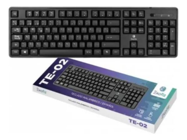 Teclado Inlambrico ExoFiz  TE-02