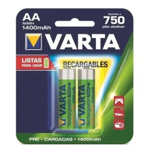 Pila Recargable AA Varta Pack por 2