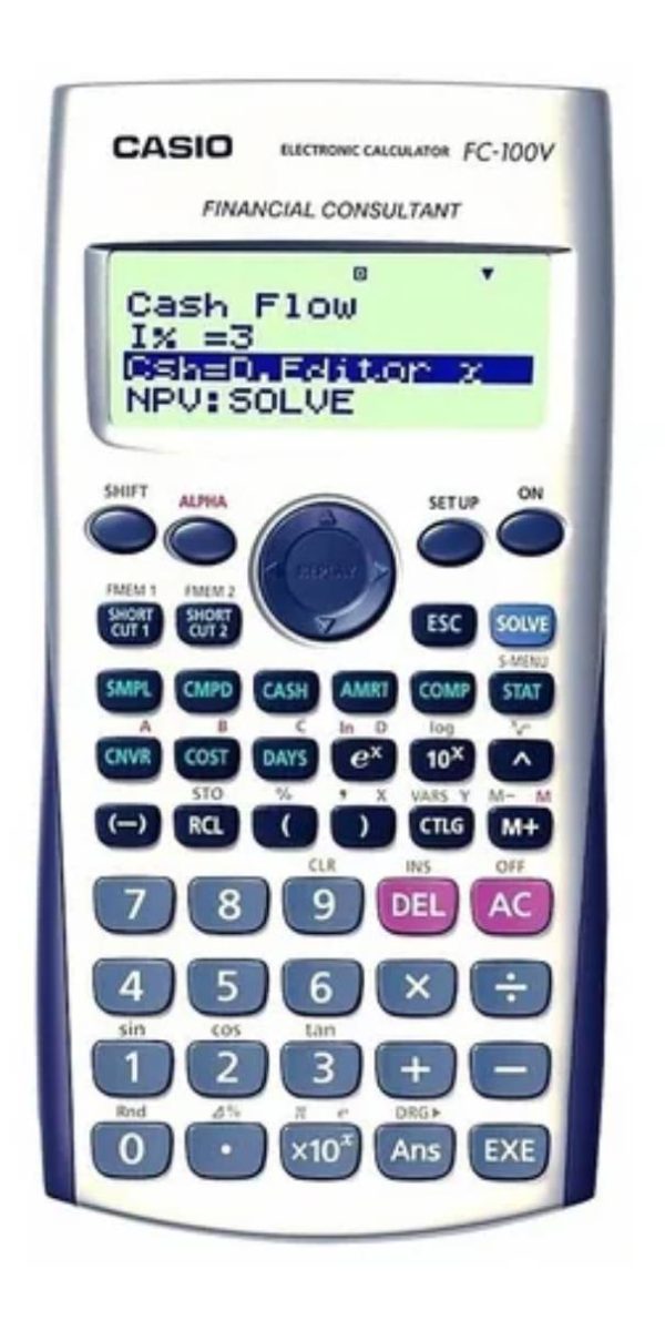 Calculadora Finaciera Fc-100v