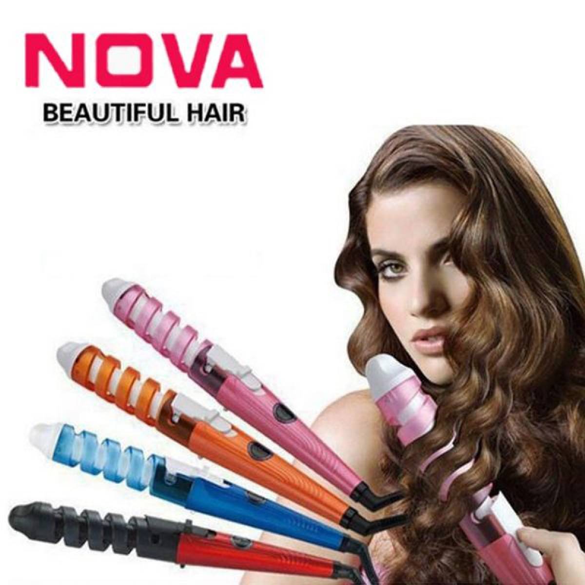 Rizadora De Cabello Nova Hair Curler NHC8558