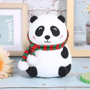 Lampara Veladora Silicona Panda