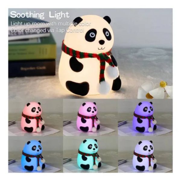 Lampara Veladora Silicona Panda - Imagen 4