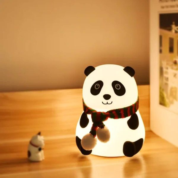 Lampara Veladora Silicona Panda - Imagen 3