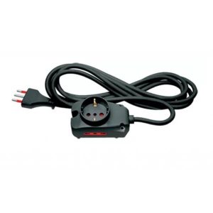 Alargue Zapatilla Conatel 2 Salidas 3 En Linea + 1 Schuko