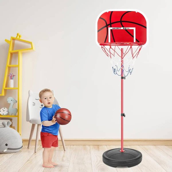 Set De Basketball Con Tablero, Aro, Red - Imagen 2