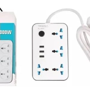 Alargue Zapatilla Multifunción Usb 2 Mts Pl 503