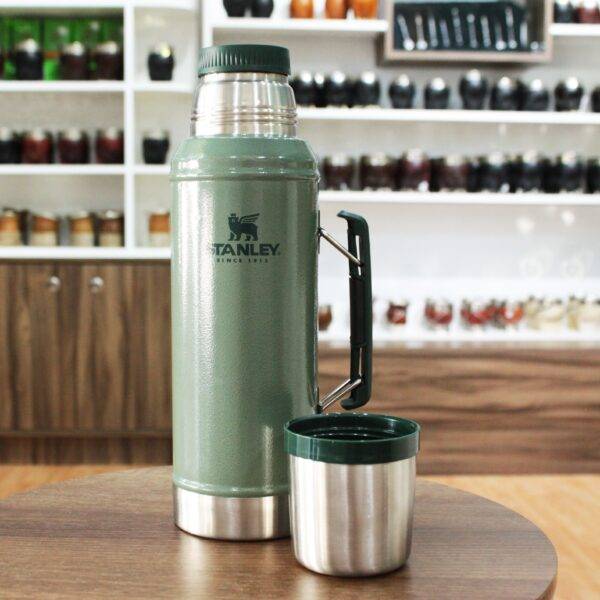 Termo 1lt 24h Frio/calor Clásico Stanley Pico Cebador