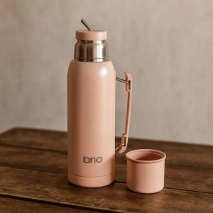 Termo 1 Litro Acero Inoxidable Con Pico Cebador