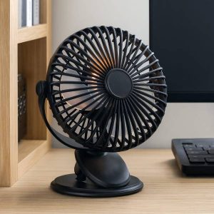 Ventilador portatil recargable con pinza